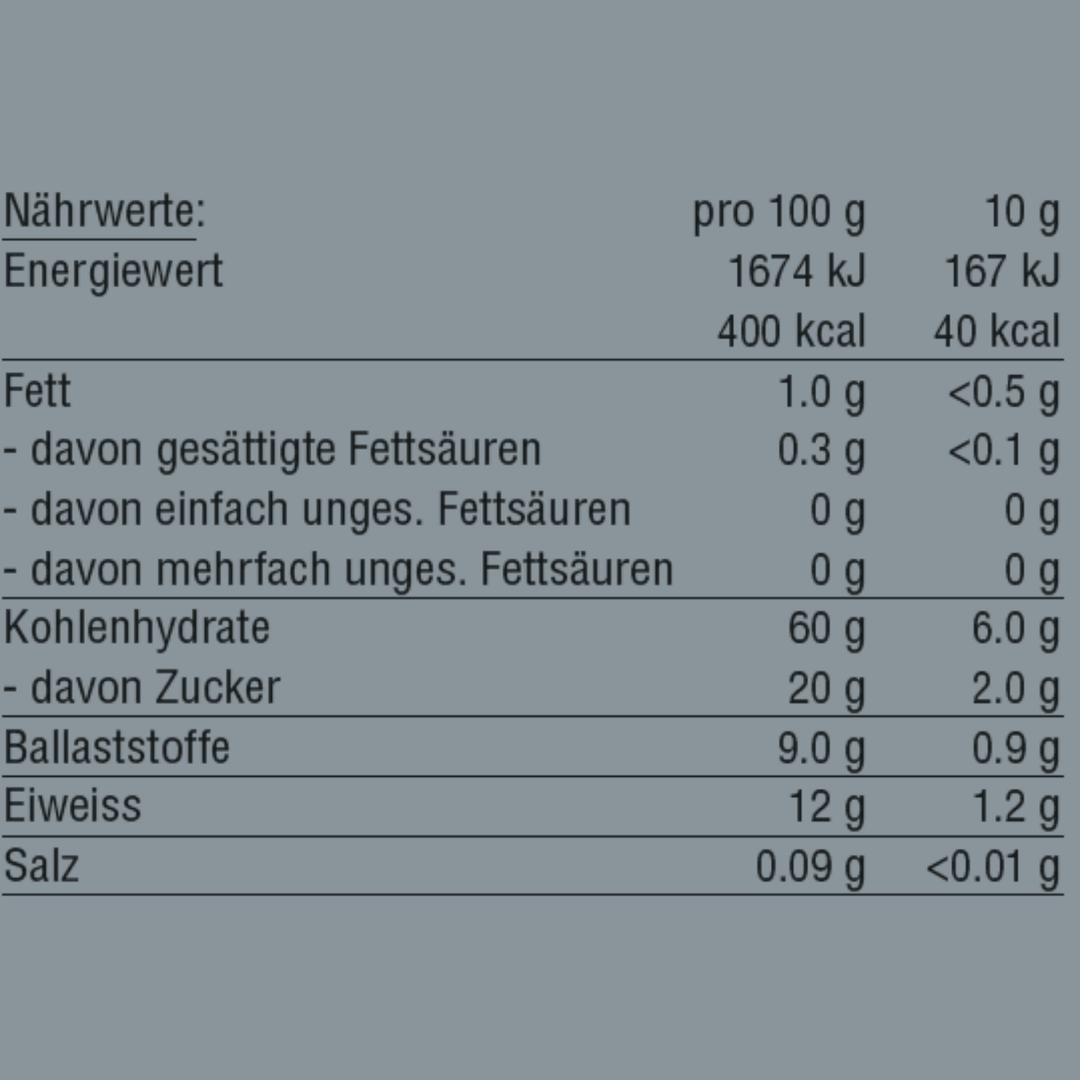 Bio Maca Pulver Schwarz