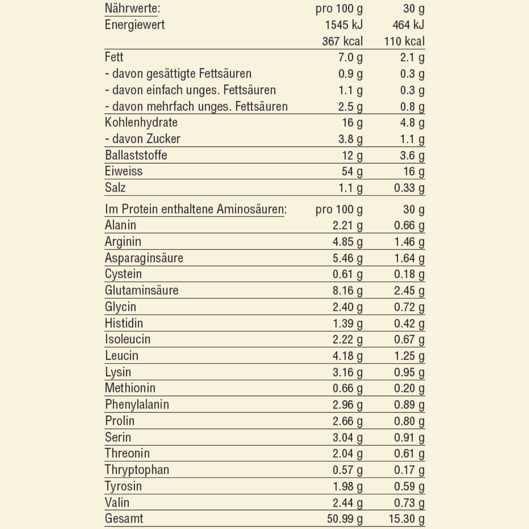 Bio Proteinpulver Nature