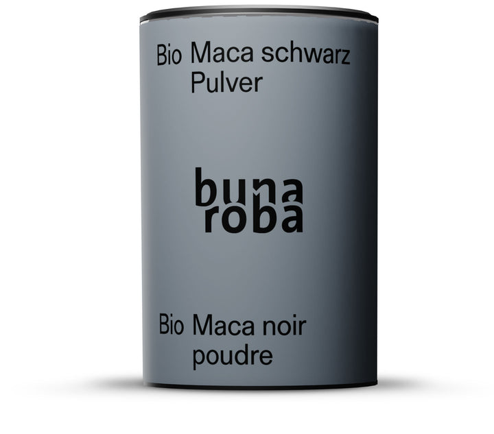 Bio Maca Pulver Schwarz