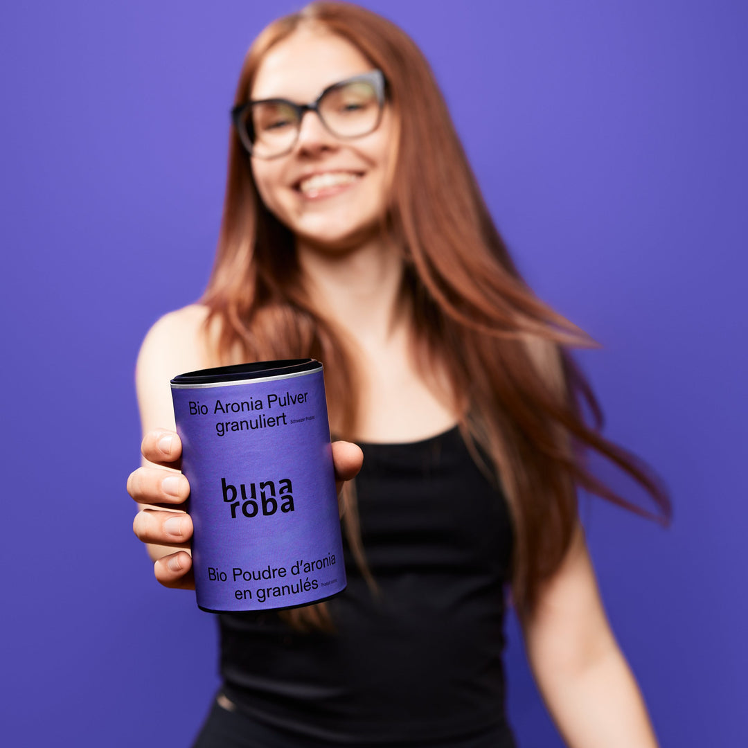 Bio Suisse Aronia Pulver granuliert