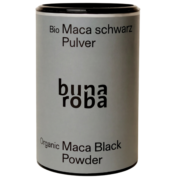 Bio Maca Pulver Schwarz