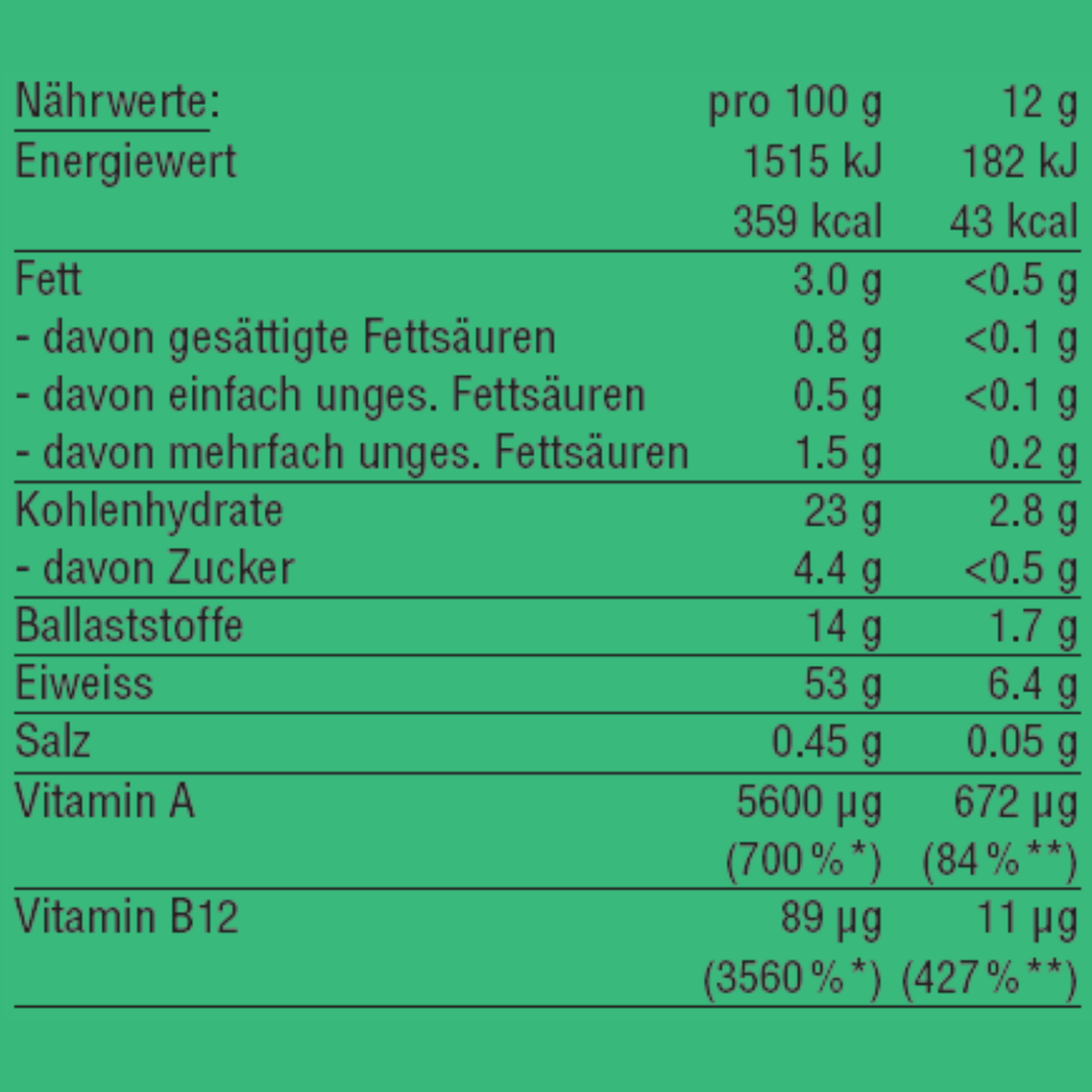 Bio Chlorella Vulgaris Pulver