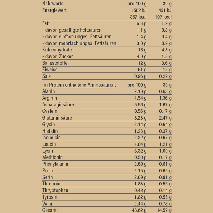 Bio Proteinpulver Vanille 450 g