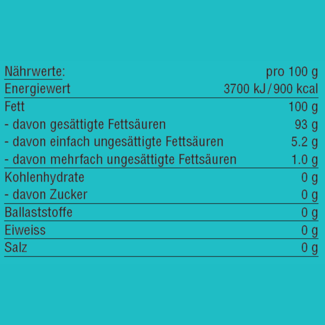 Bio Kokosöl 500 ml