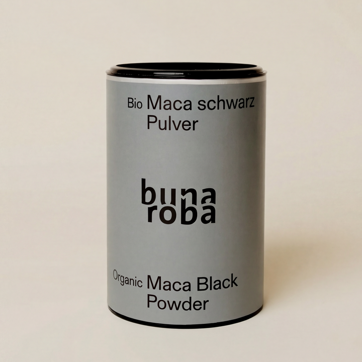 Bio Maca Pulver Schwarz