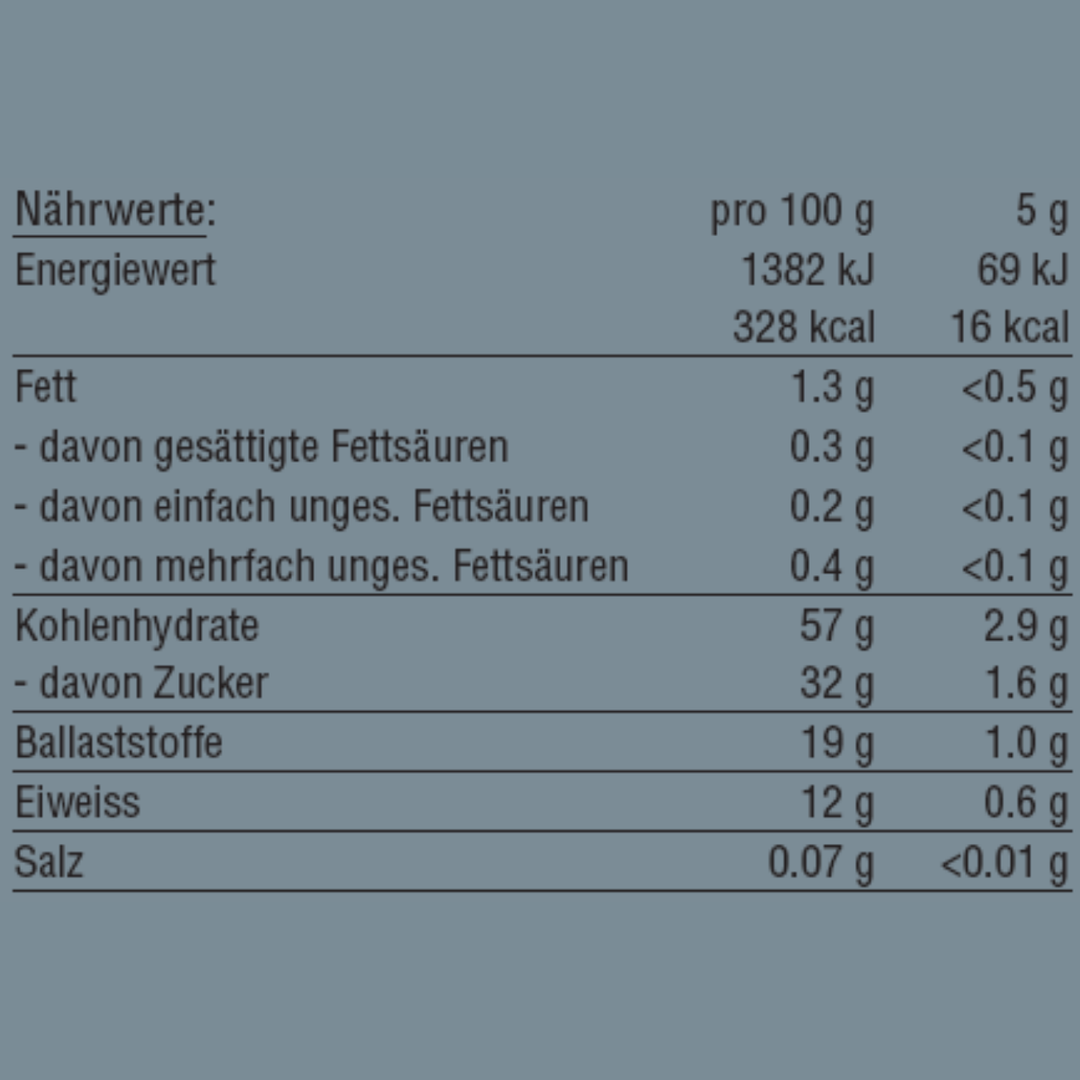 Bio Maca Pulver Schwarz