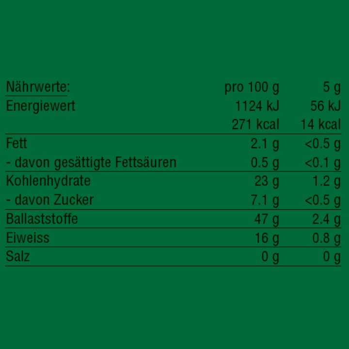 Bio Weizengras Pulver 125 g