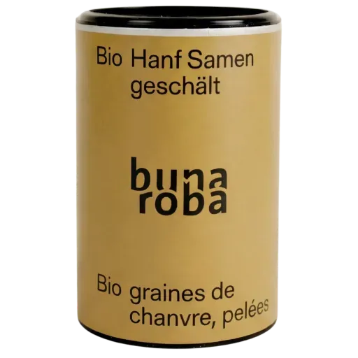 Bio Hanfsamen geschält: Omega-3, Protein, THC-frei