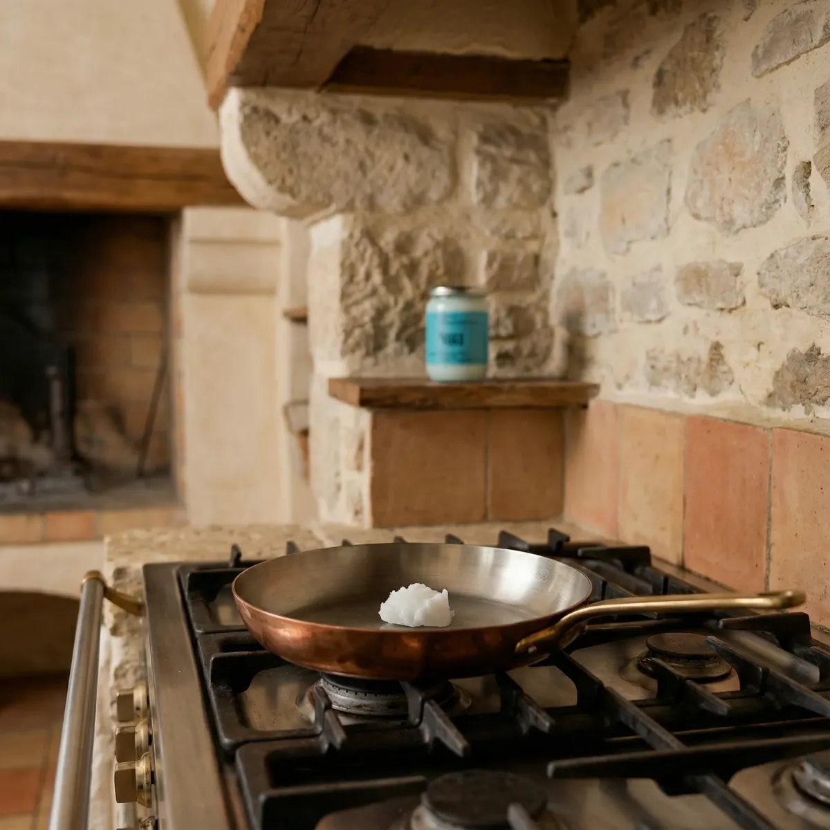 Olio di cocco bio Bunaroba in cucina